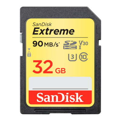 SanDisk Extreme SDHC UHS-I 32GB 90MB/s