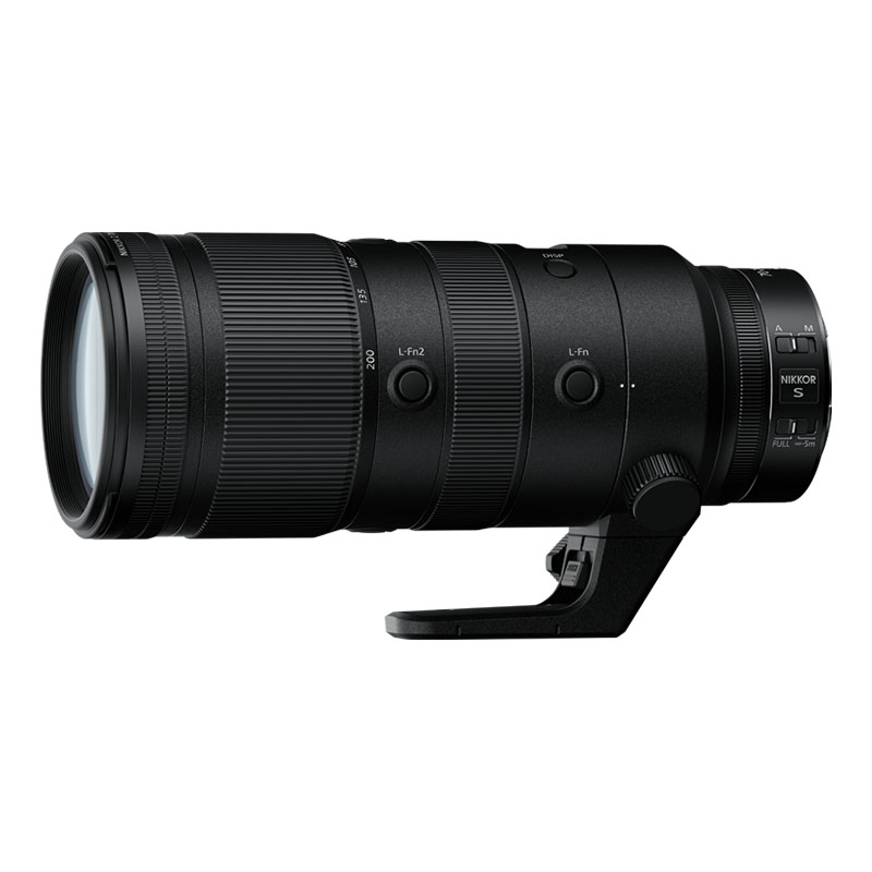 Nikon NIKKOR Z 70-200mm f2.8 VR S-sideview
