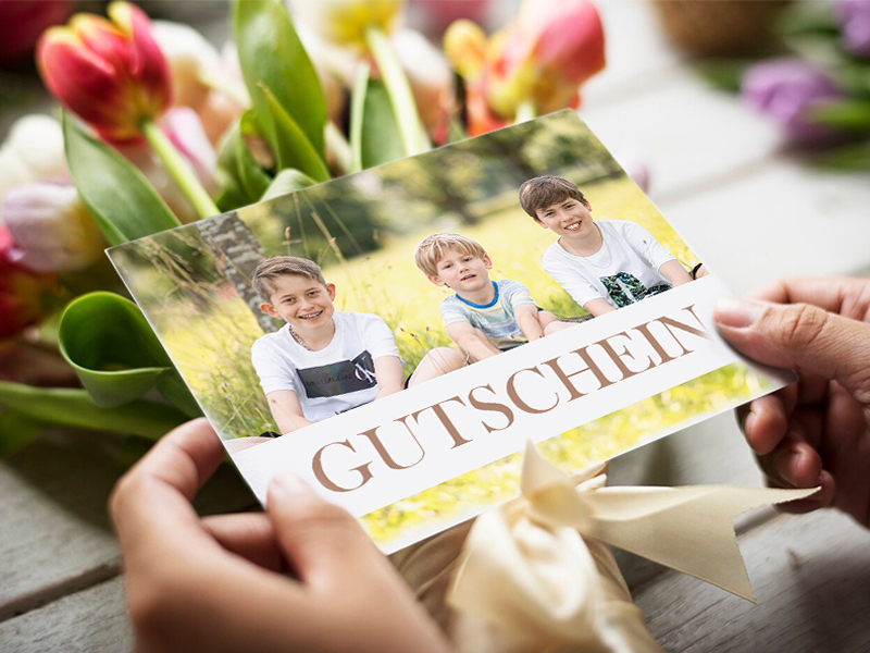 Familien Fotoshooting Gutschein
